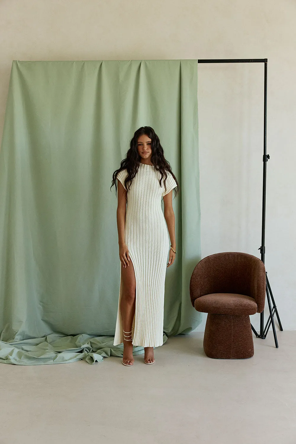 Gemini Dress - Cream sold by Sabo Skirt product image thumbnail 3