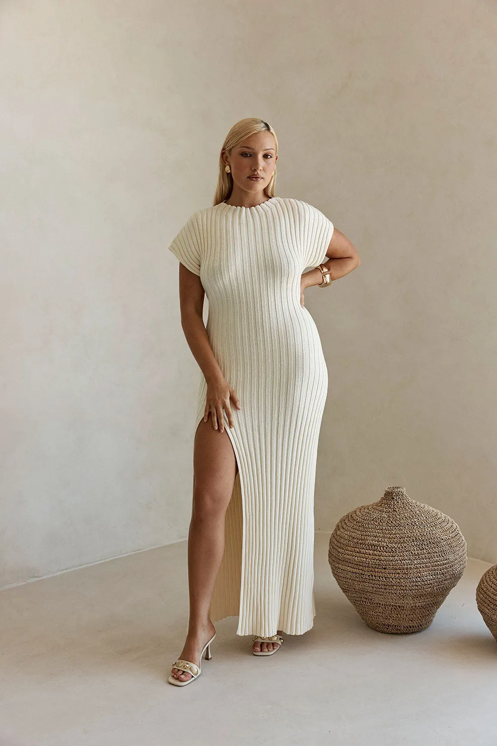 Gemini Dress - Cream sold by Sabo Skirt product image thumbnail 2