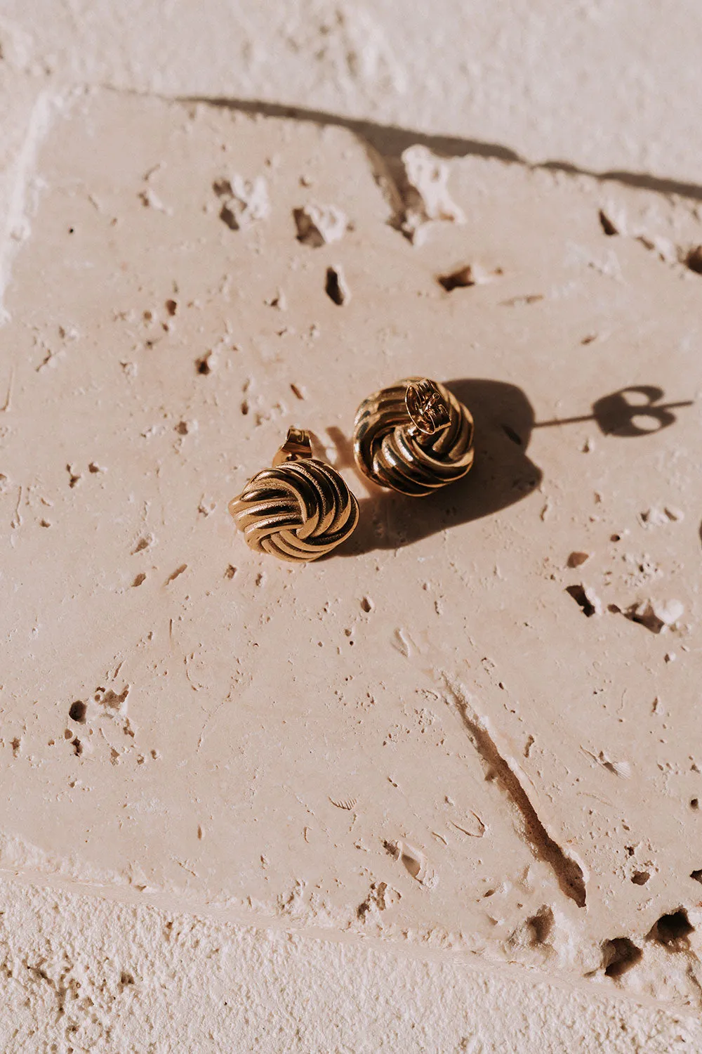 18K Elouise Knot Earrings sold by Sabo Skirt product image thumbnail 2