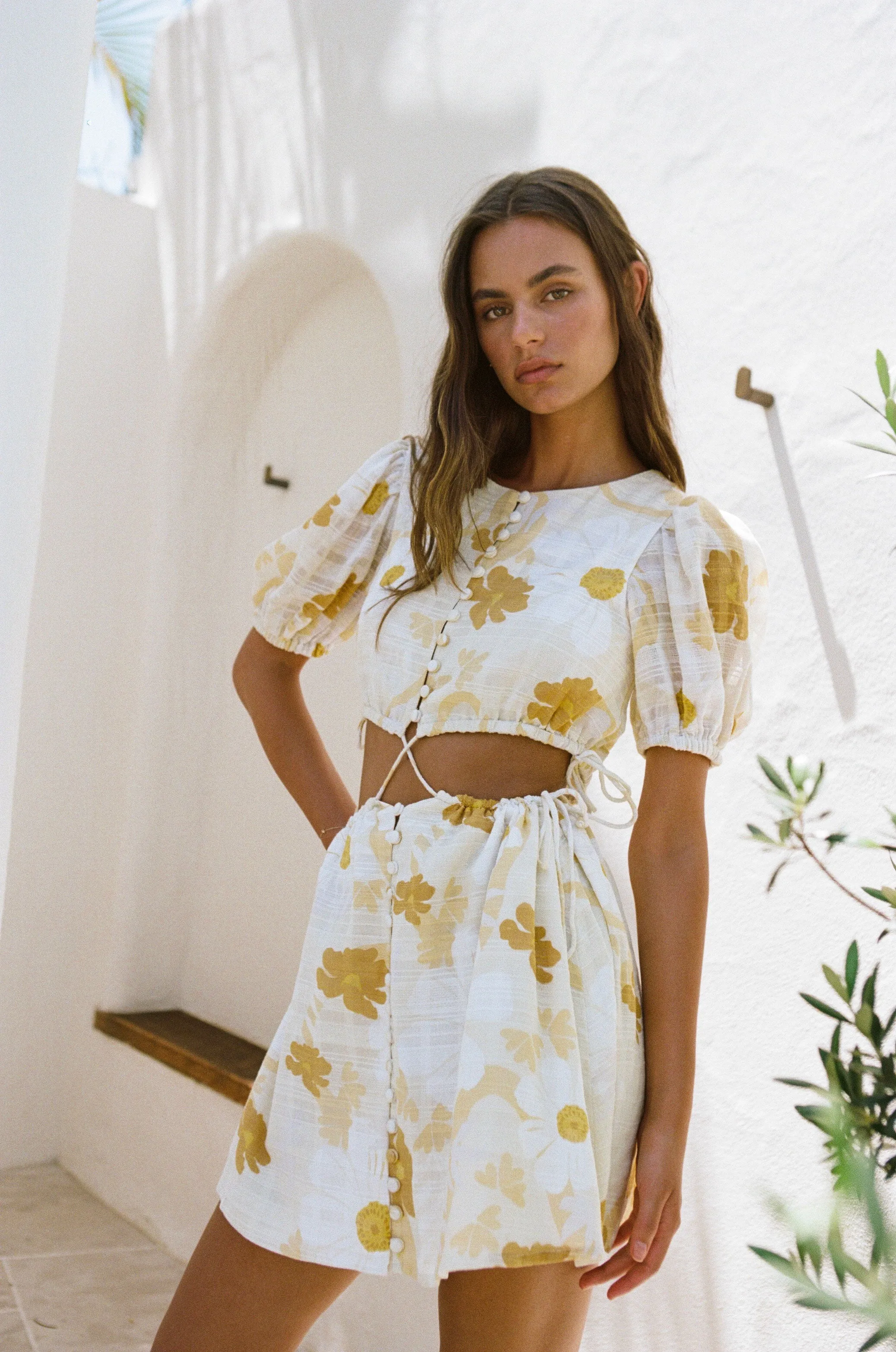 SAMPLE-Reina Cutout Dress sold by Sabo Skirt product image thumbnail 4