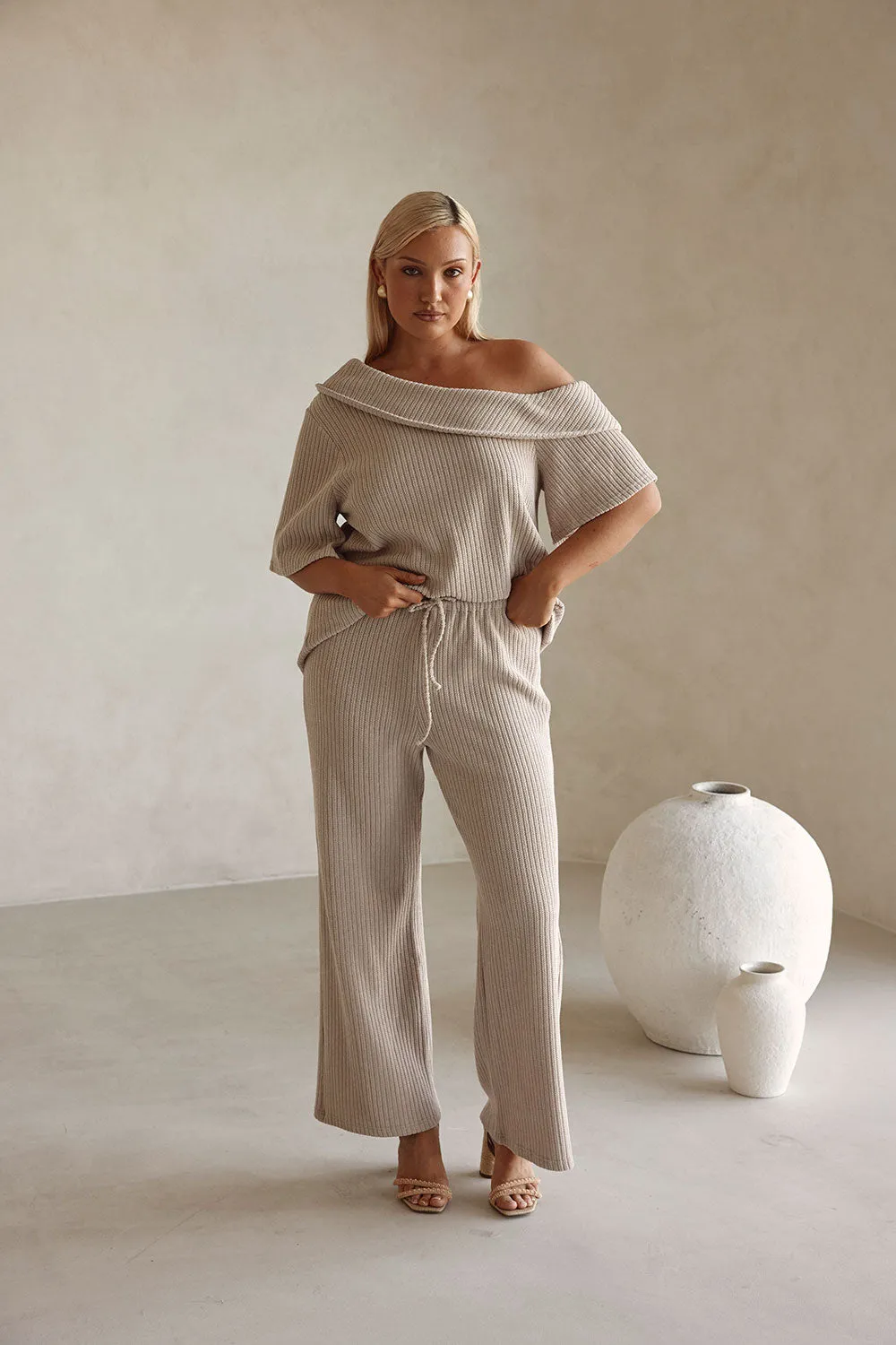 Tarika Pants - Stone sold by Sabo Skirt product image thumbnail 2