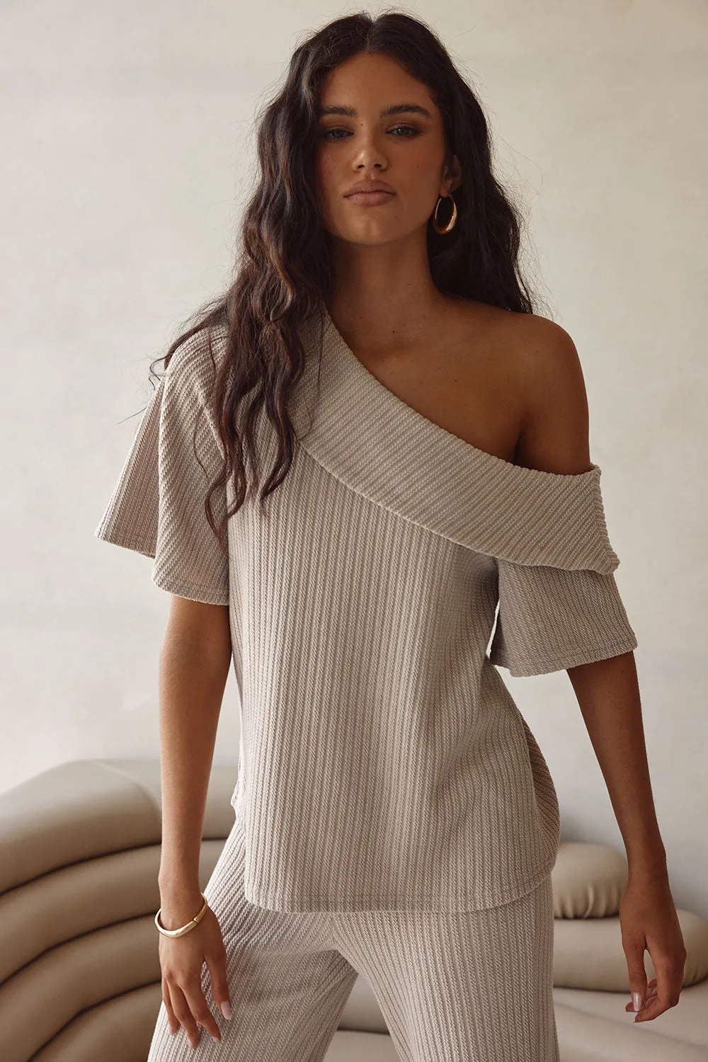 Tarika Top - Stone sold by Sabo Skirt