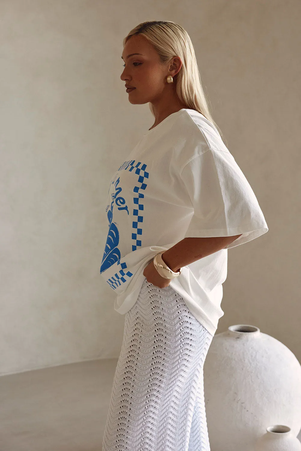 Par La Mer Top - Blue sold by Sabo Skirt product image thumbnail 5