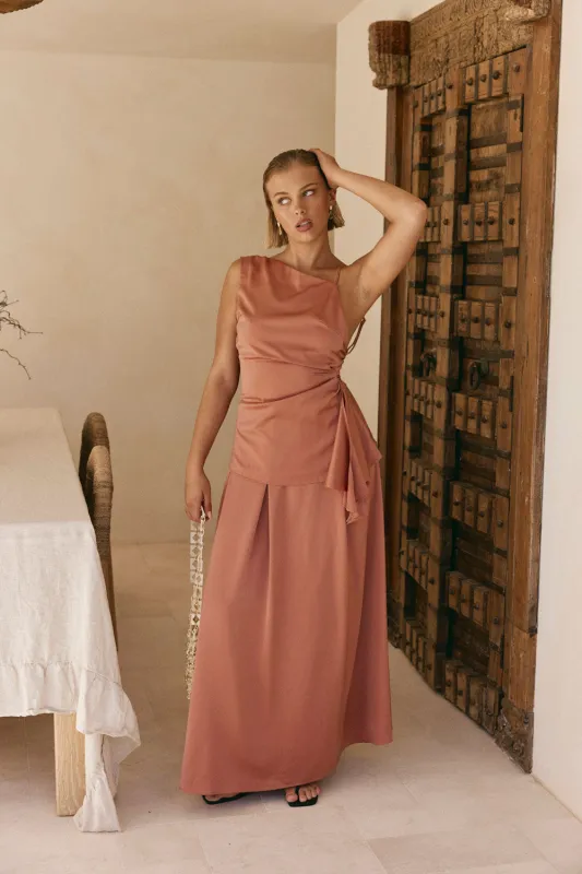 Hailey Top - Coral sold by Sabo Skirt