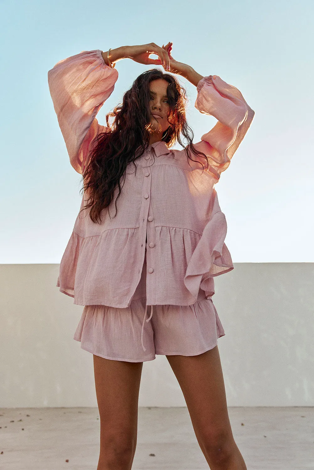 Huxley Top - Blush sold by Sabo Skirt product image thumbnail 2