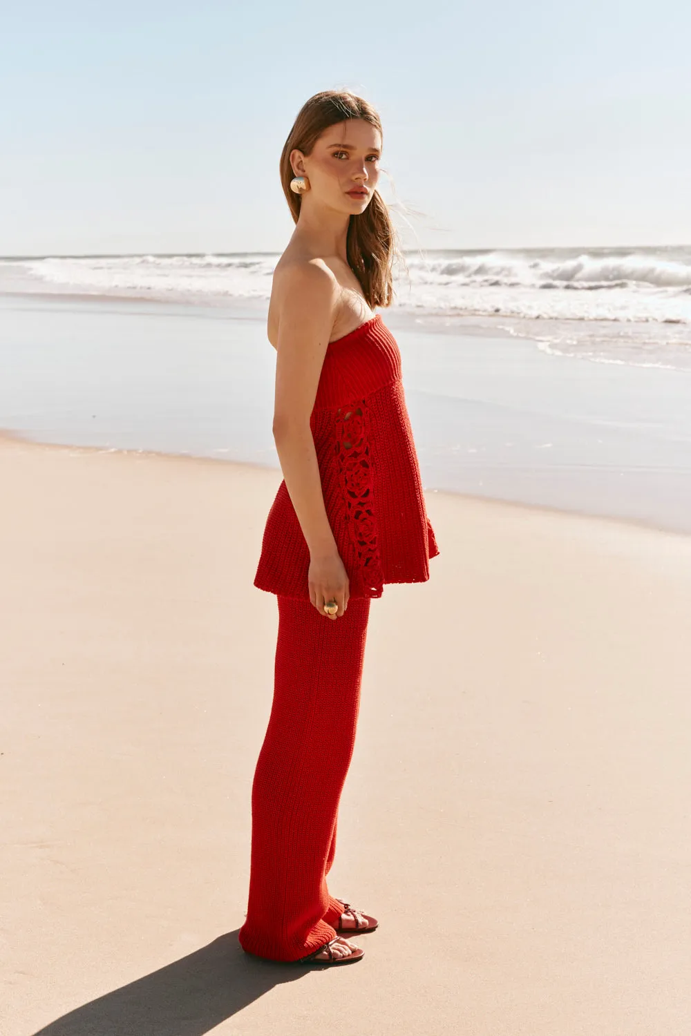 Ellea Pants - Rouge sold by Sabo Skirt product image thumbnail 4