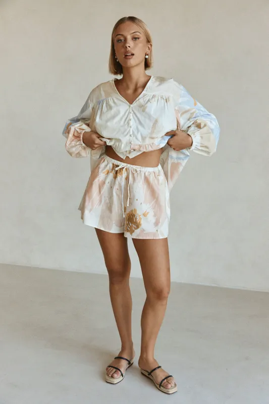 Adalyn Shorts - Vintage Bloom sold by Sabo Skirt