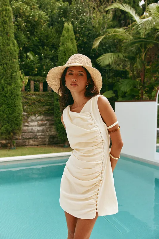 SAMPLE-Alchemy Dress - Cream sold by Sabo Skirt