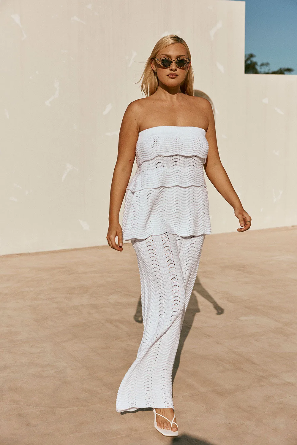 SAMPLE-Kama Top - White sold by Sabo Skirt product image thumbnail 2