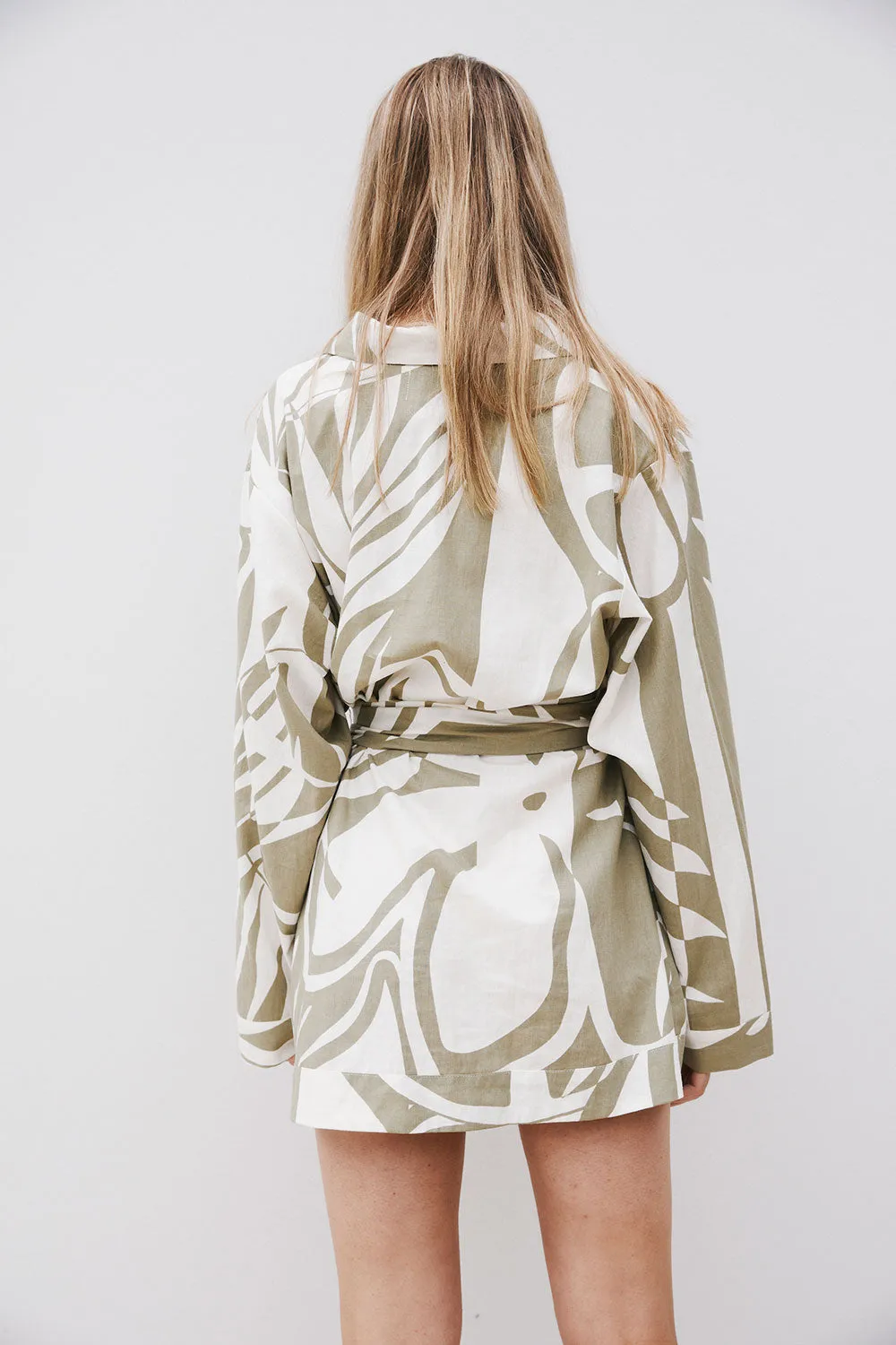 SAMPLE-Adele Dress - Palm sold by Sabo Skirt product image thumbnail 4