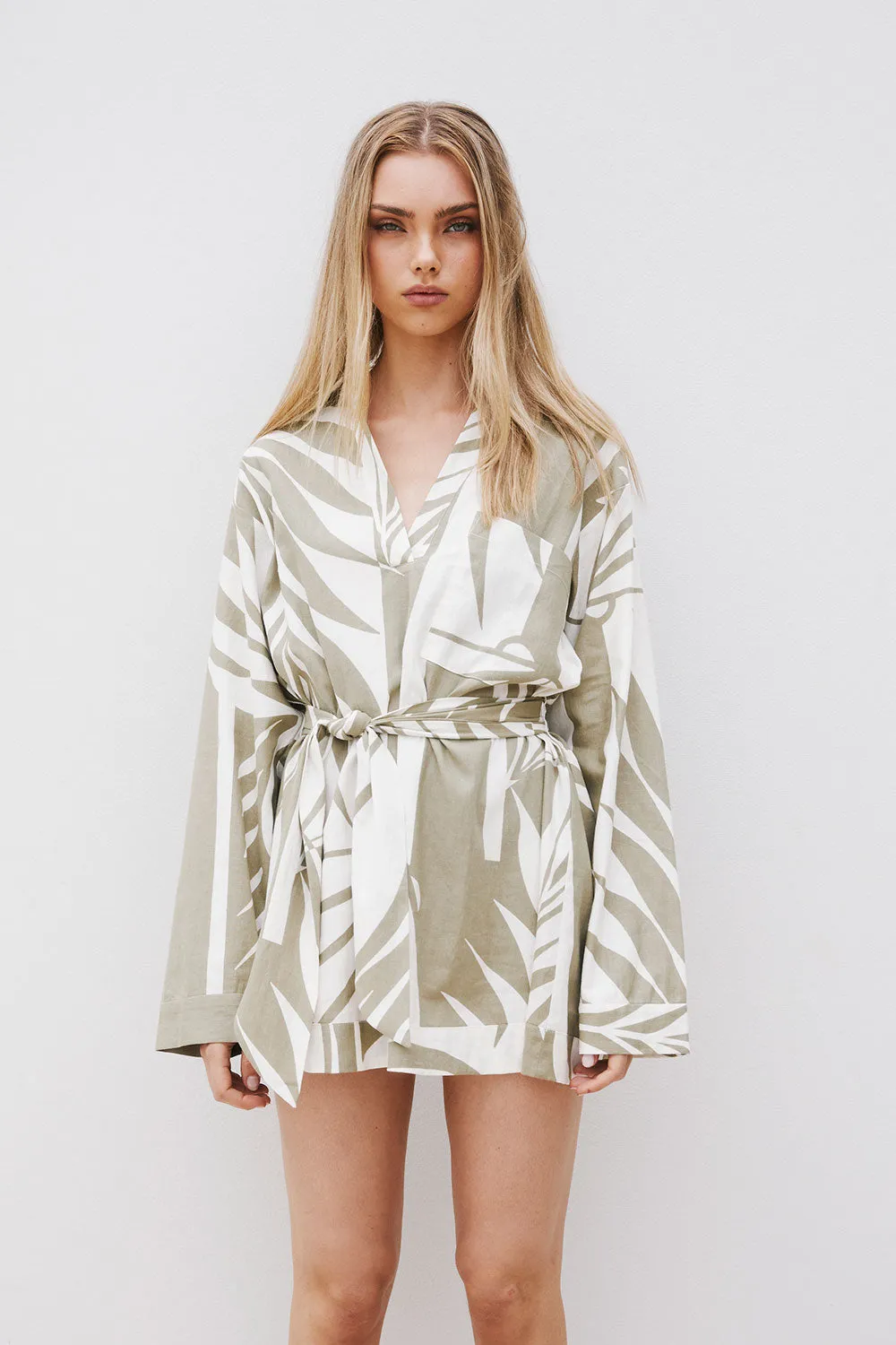 SAMPLE-Adele Dress - Palm sold by Sabo Skirt product image thumbnail 2