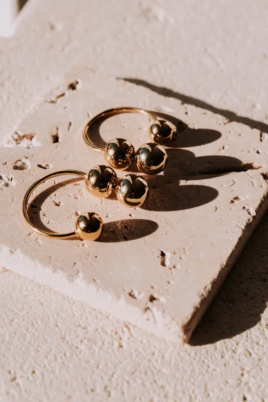 18K Amari Earrings sold by Sabo Skirt