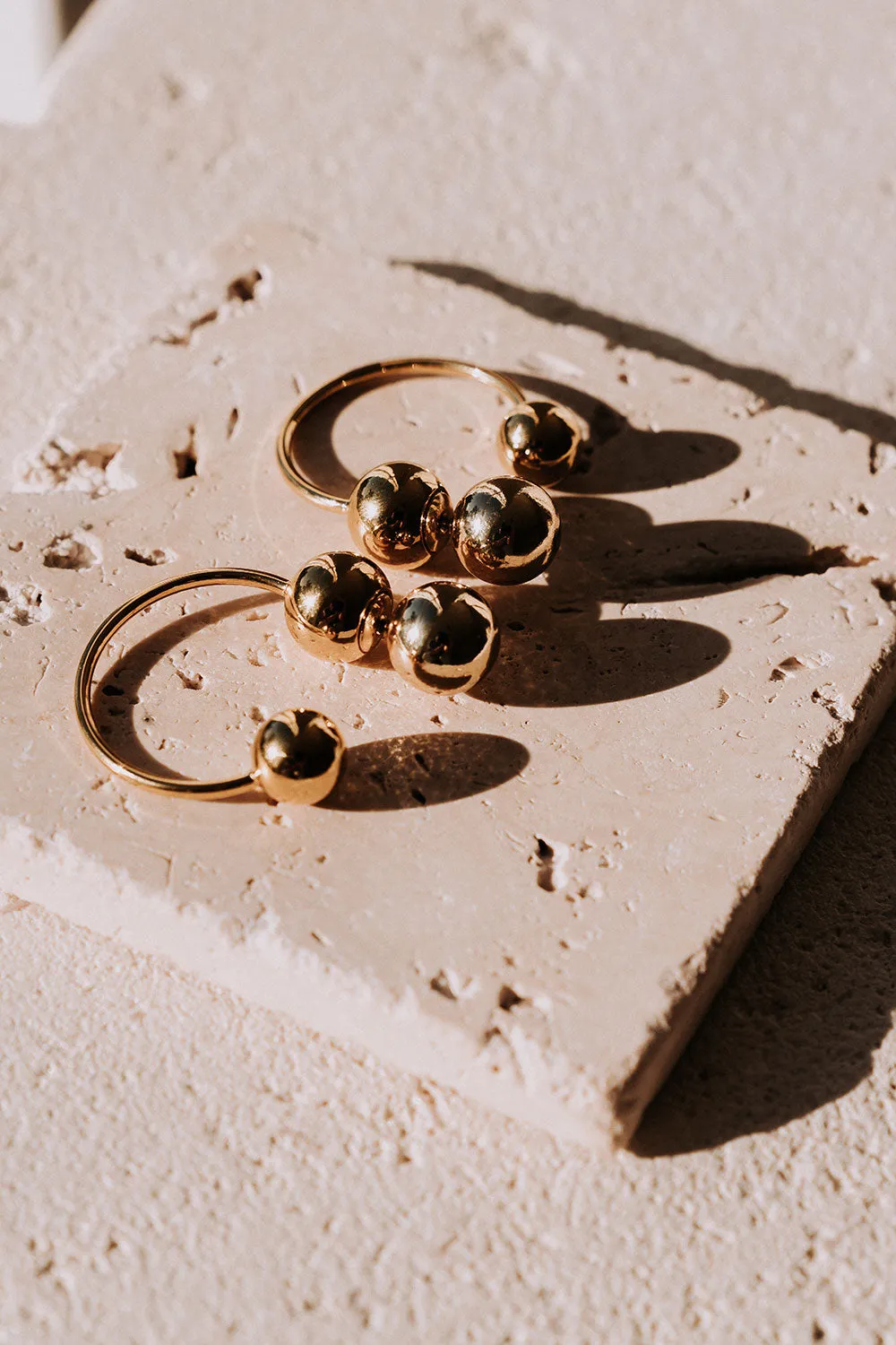 18K Amari Earrings sold by Sabo Skirt