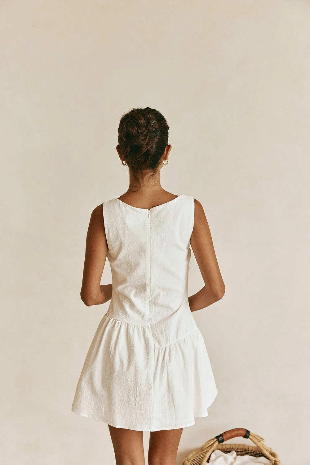SAMPLE-Alfresco Dress - White sold by Sabo Skirt product image thumbnail 5