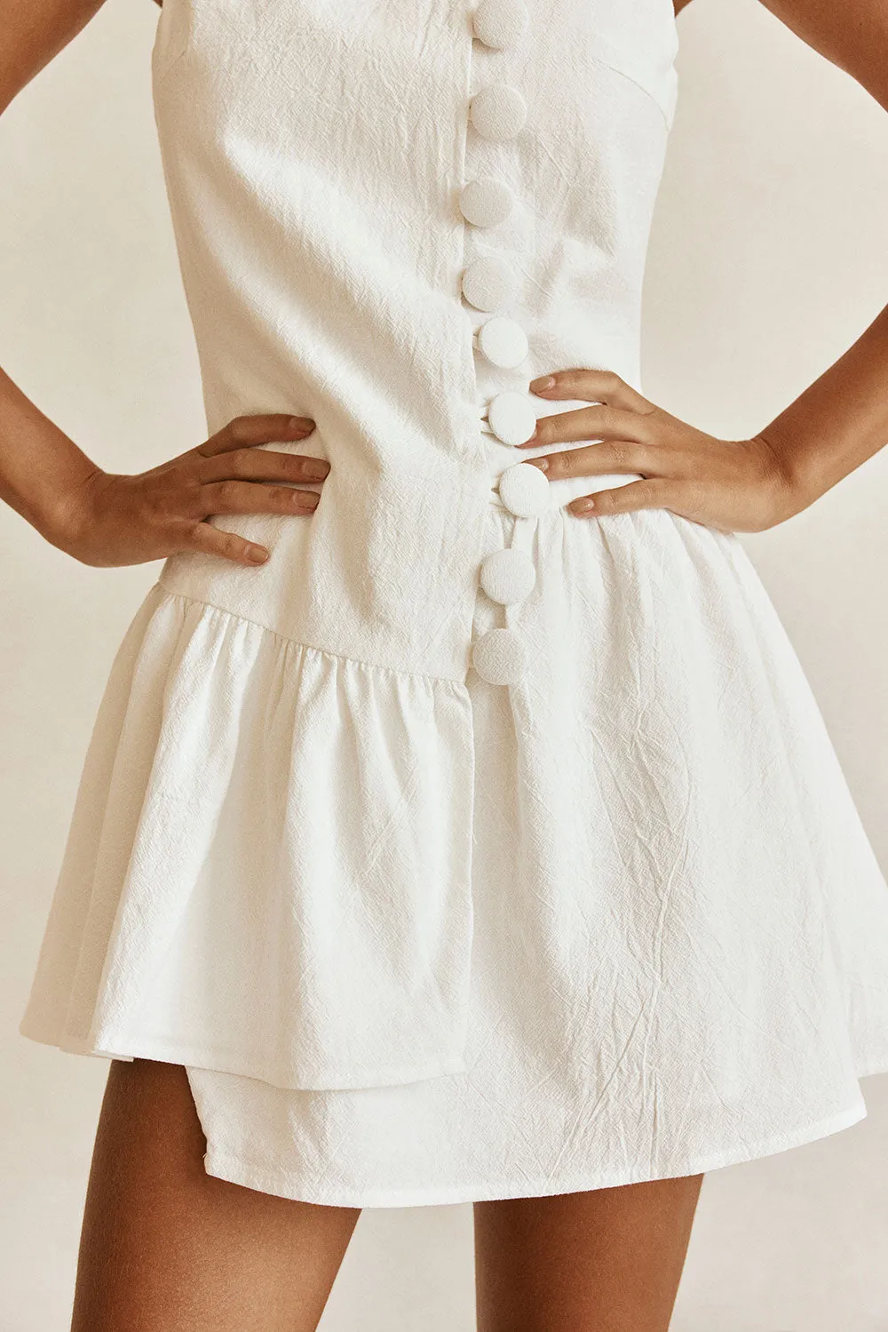 SAMPLE-Alfresco Dress - White sold by Sabo Skirt product image thumbnail 3