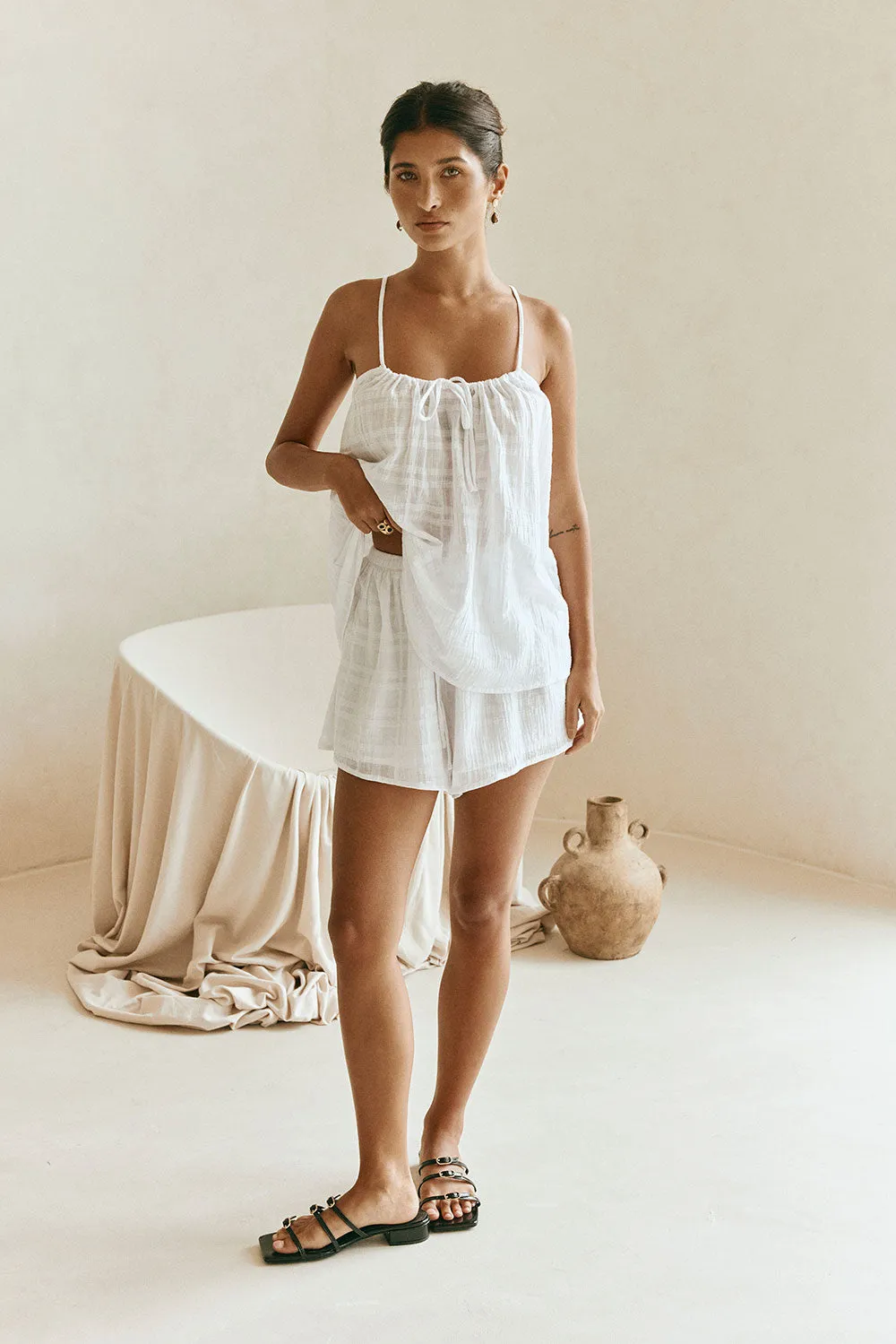 SAMPLE-Jetta Shorts - Plaid sold by Sabo Skirt product image thumbnail 2