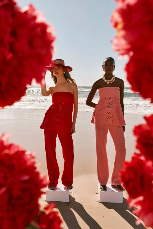 SAMPLE-Ellea Pants - Rose sold by Sabo Skirt