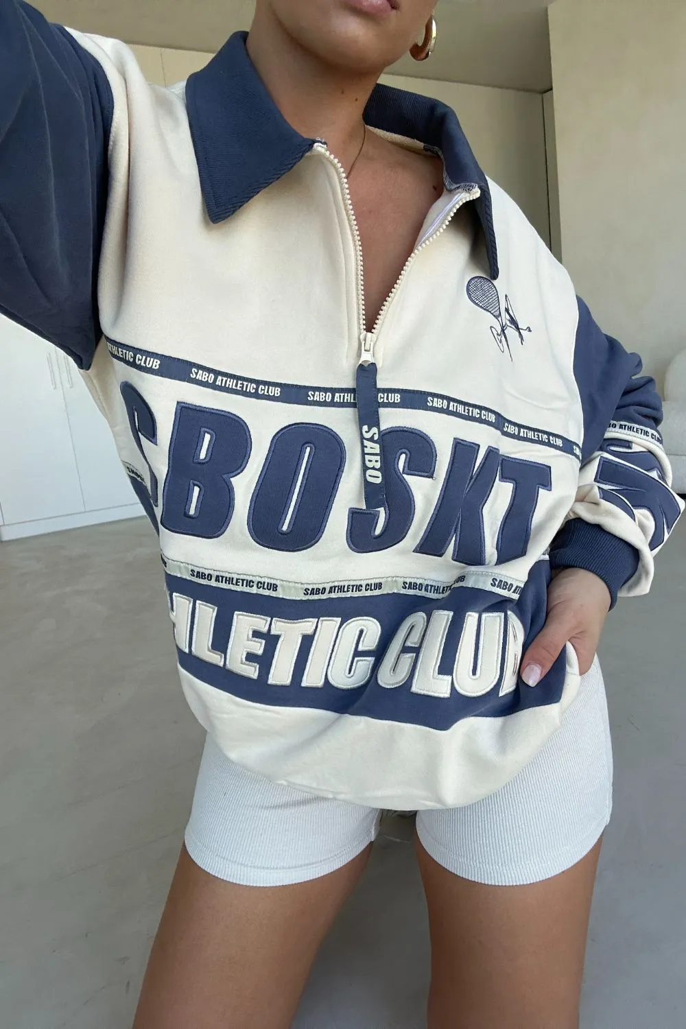 SAMPLE-Milan Sweater - Fleece sold by Sabo Skirt