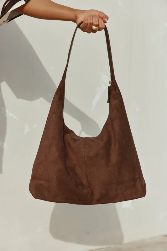 Roulette Bag - Chocolate sold by Sabo Skirt