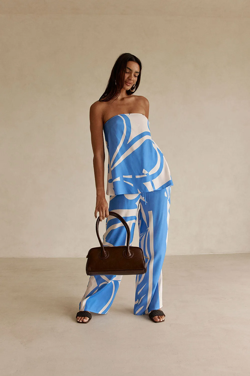 Alma Top - Palm Blue sold by Sabo Skirt product image thumbnail 3