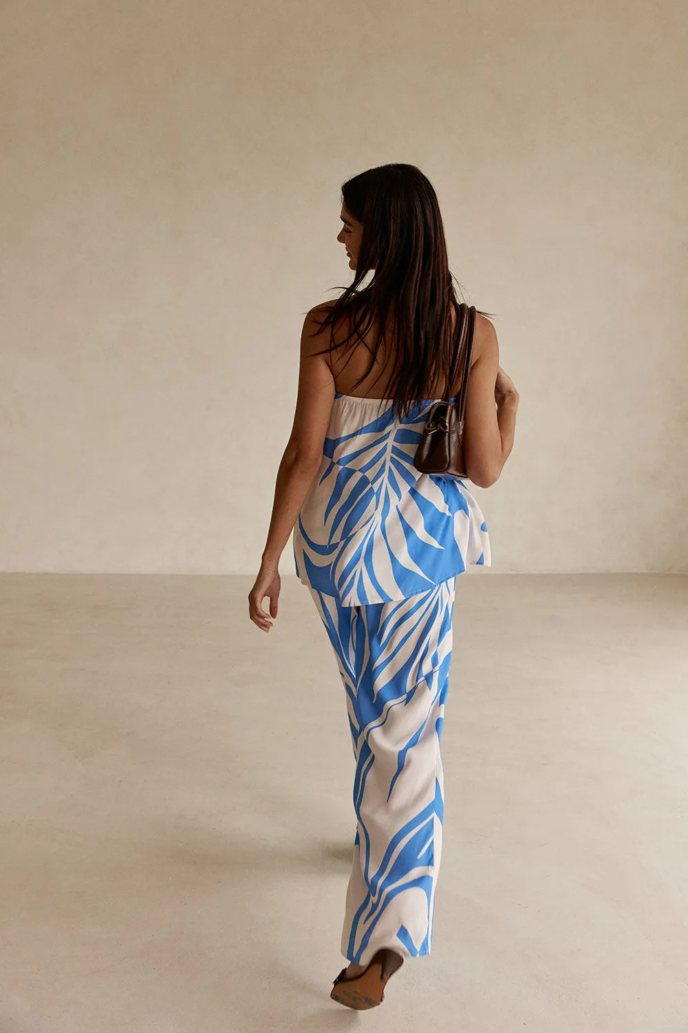 Alma Top - Palm Blue sold by Sabo Skirt product image thumbnail 4