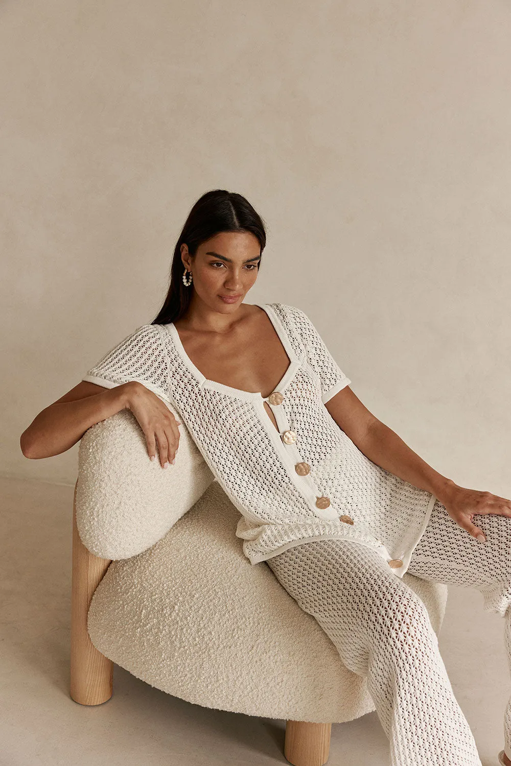 Milana Top - White sold by Sabo Skirt