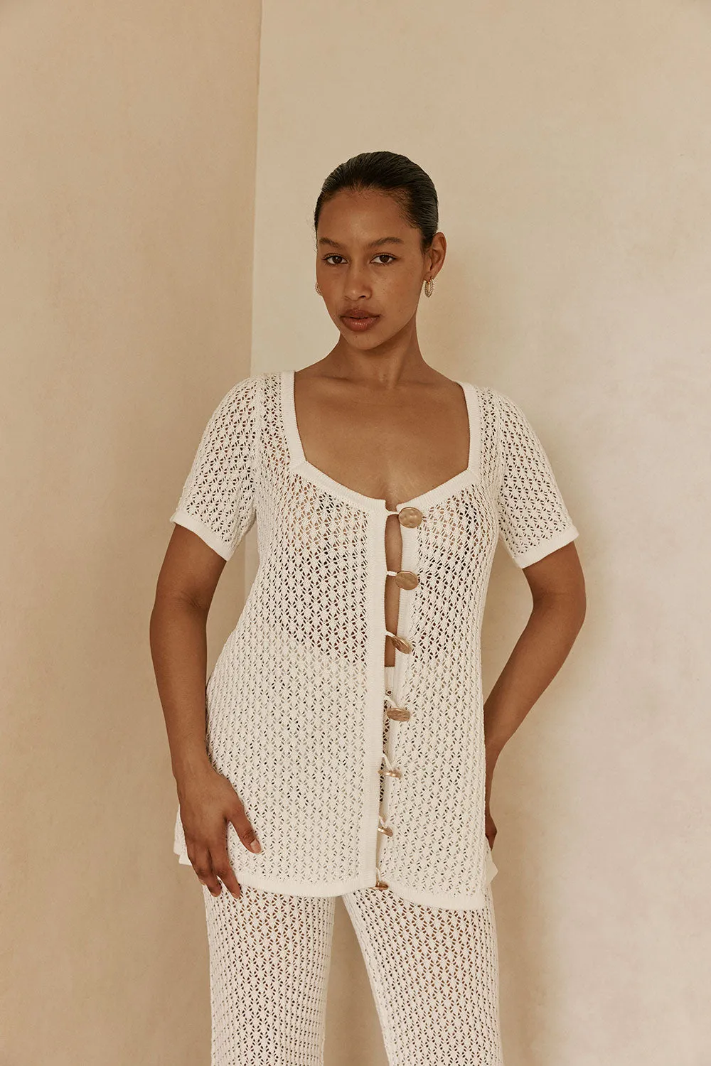 Milana Top - White sold by Sabo Skirt product image thumbnail 2