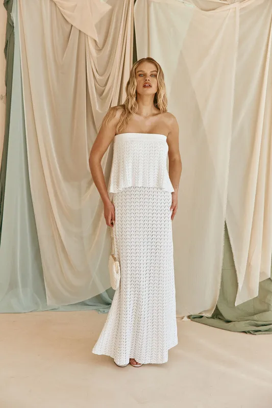 Maria Dress - White sold by Sabo Skirt