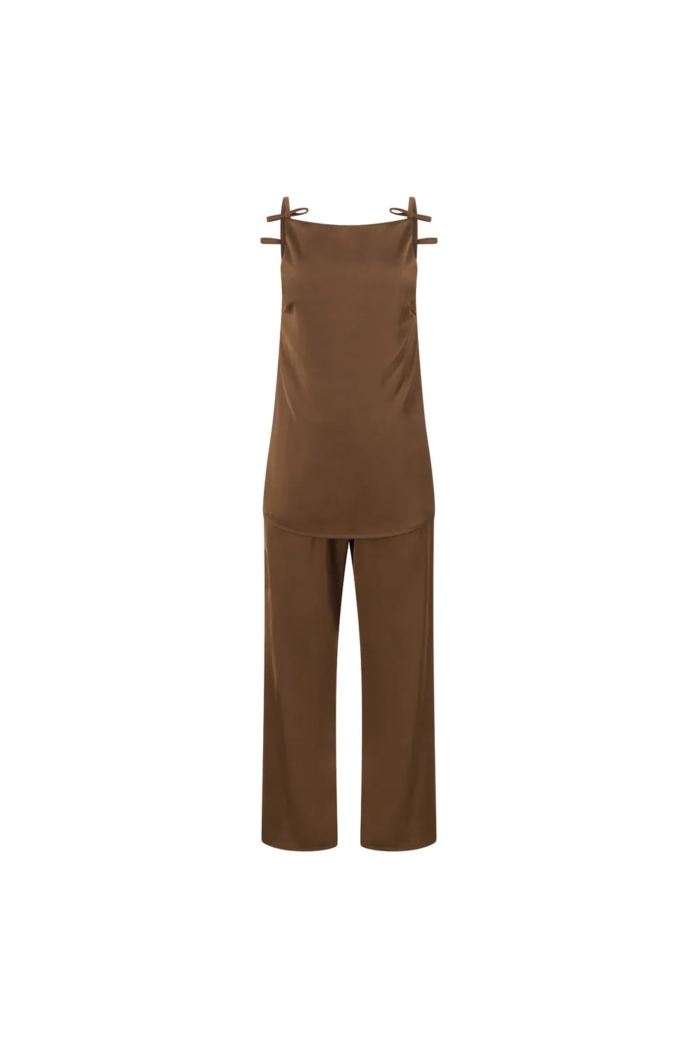 SAMPLE-Kinsley Jumpsuit - Chocolate sold by Sabo Skirt product image thumbnail 5