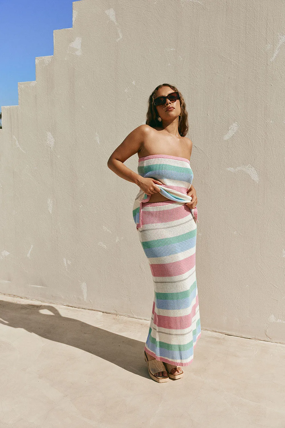 Damaris Skirt - Pastel sold by Sabo Skirt product image thumbnail 3