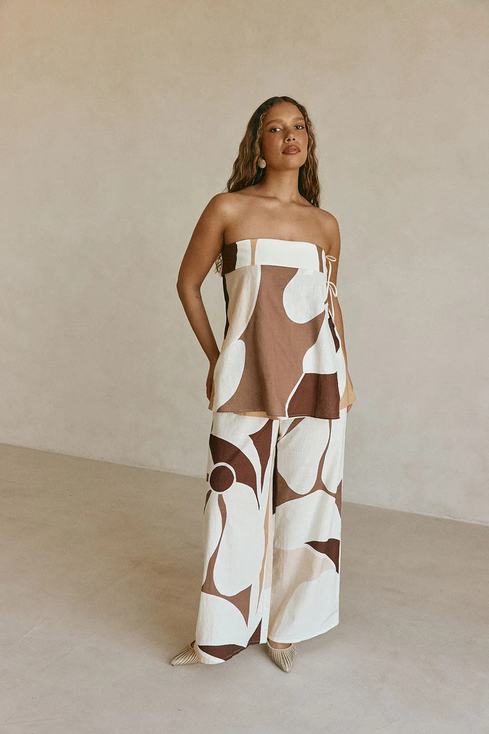 Monroe Pants - Sable Floral sold by Sabo Skirt product image thumbnail 4