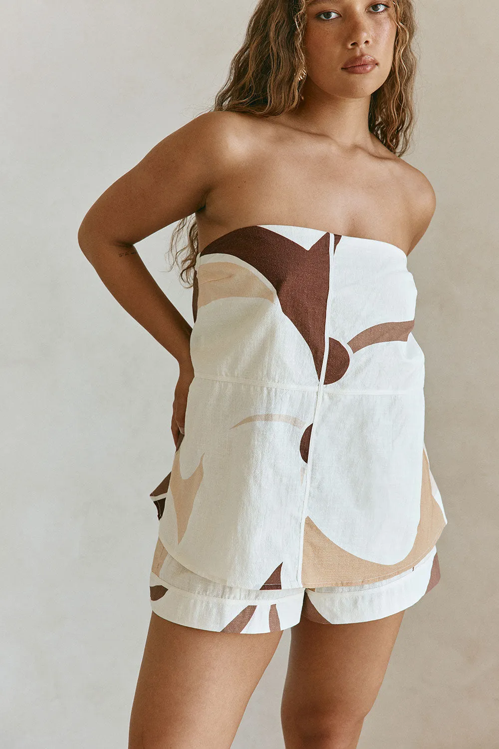 Ria Playsuit - Sable Floral sold by Sabo Skirt product image thumbnail 4