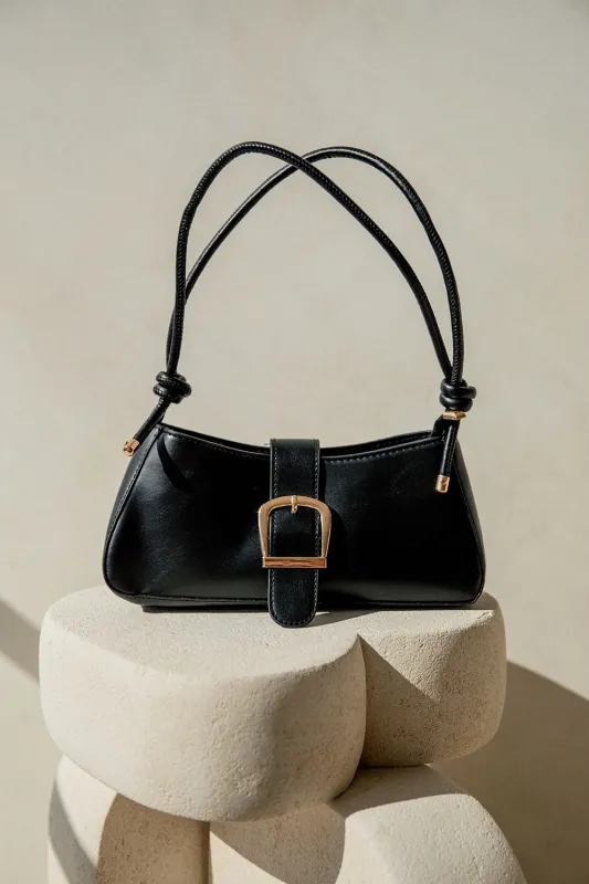 Karmella Baguette Bag - Black made by Sabo Skirt