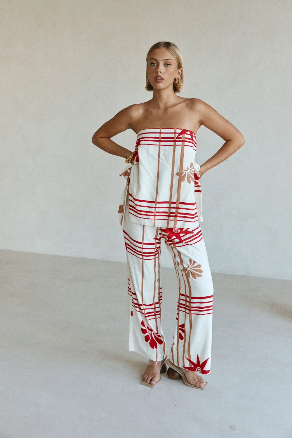 SAMPLE-Aspyn Pants - Moana sold by Sabo Skirt product image thumbnail 3