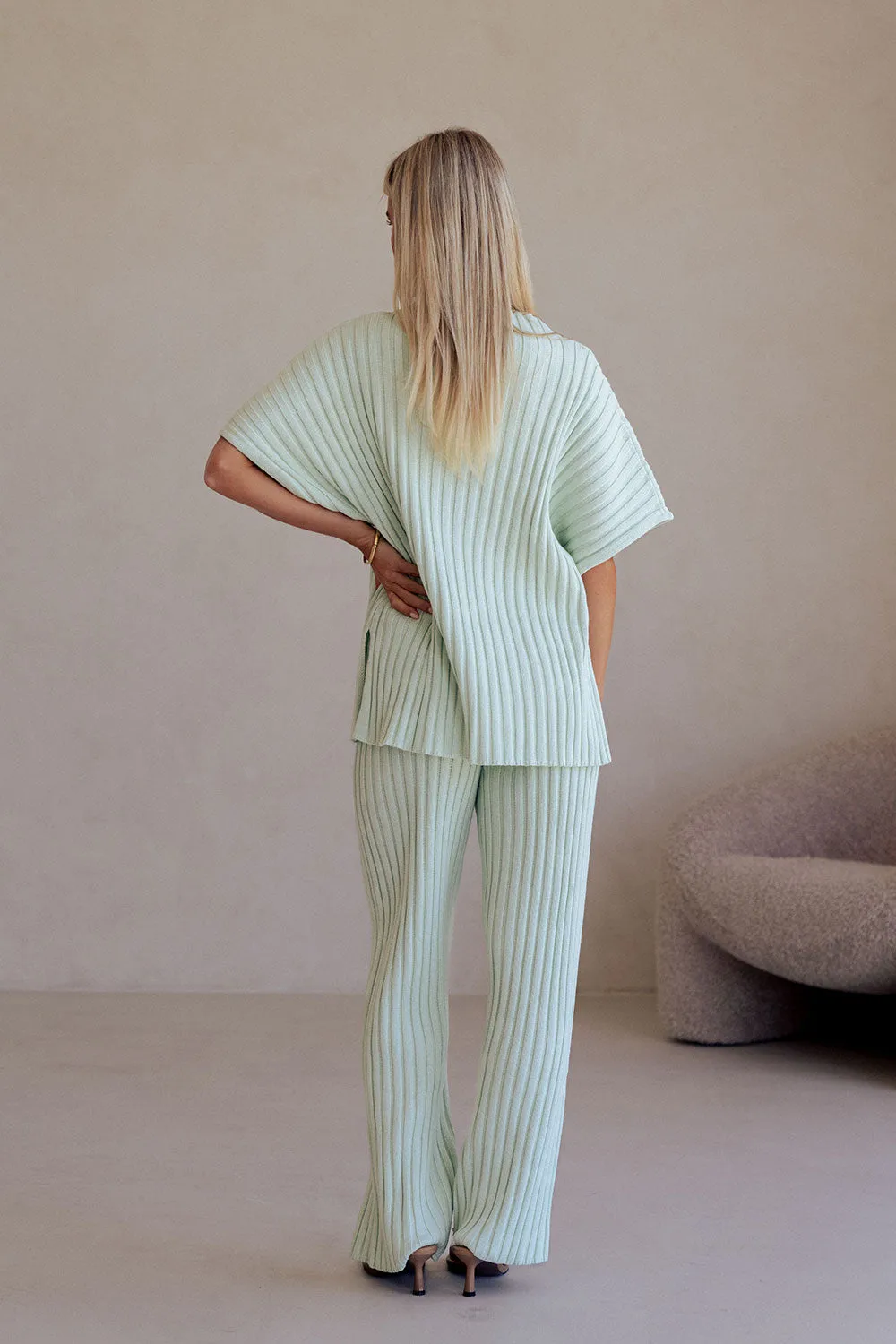 SAMPLE-Celine Top - Mint sold by Sabo Skirt product image thumbnail 3