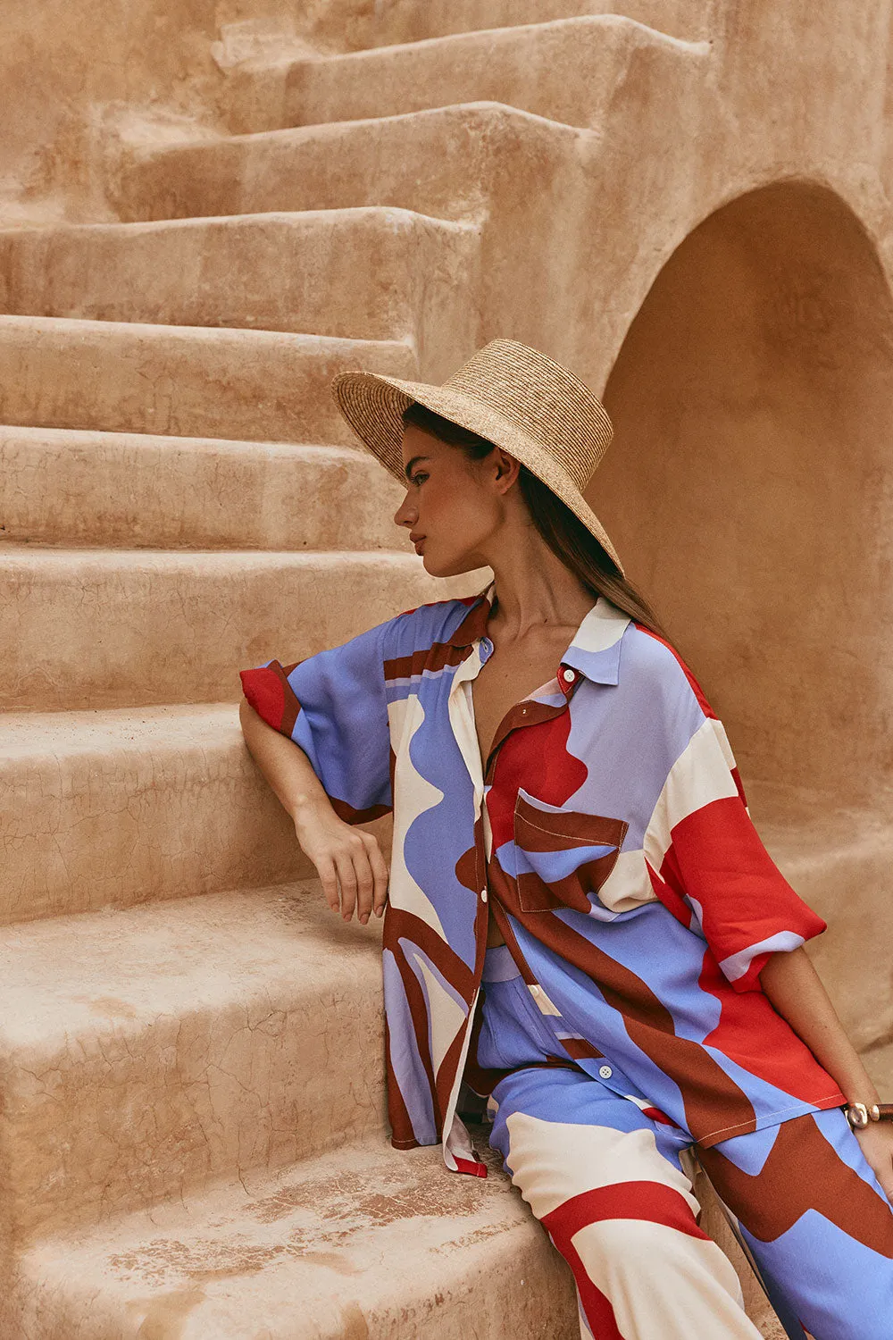 Dia Top - Valley Red sold by Sabo Skirt product image thumbnail 3