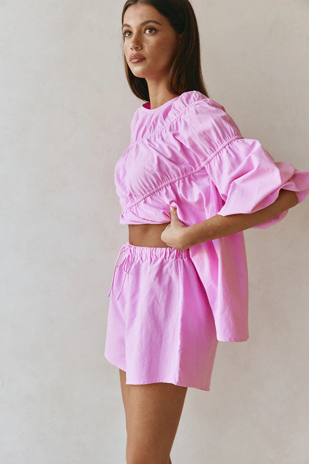 Akel Shorts - Pink sold by Sabo Skirt product image thumbnail 5