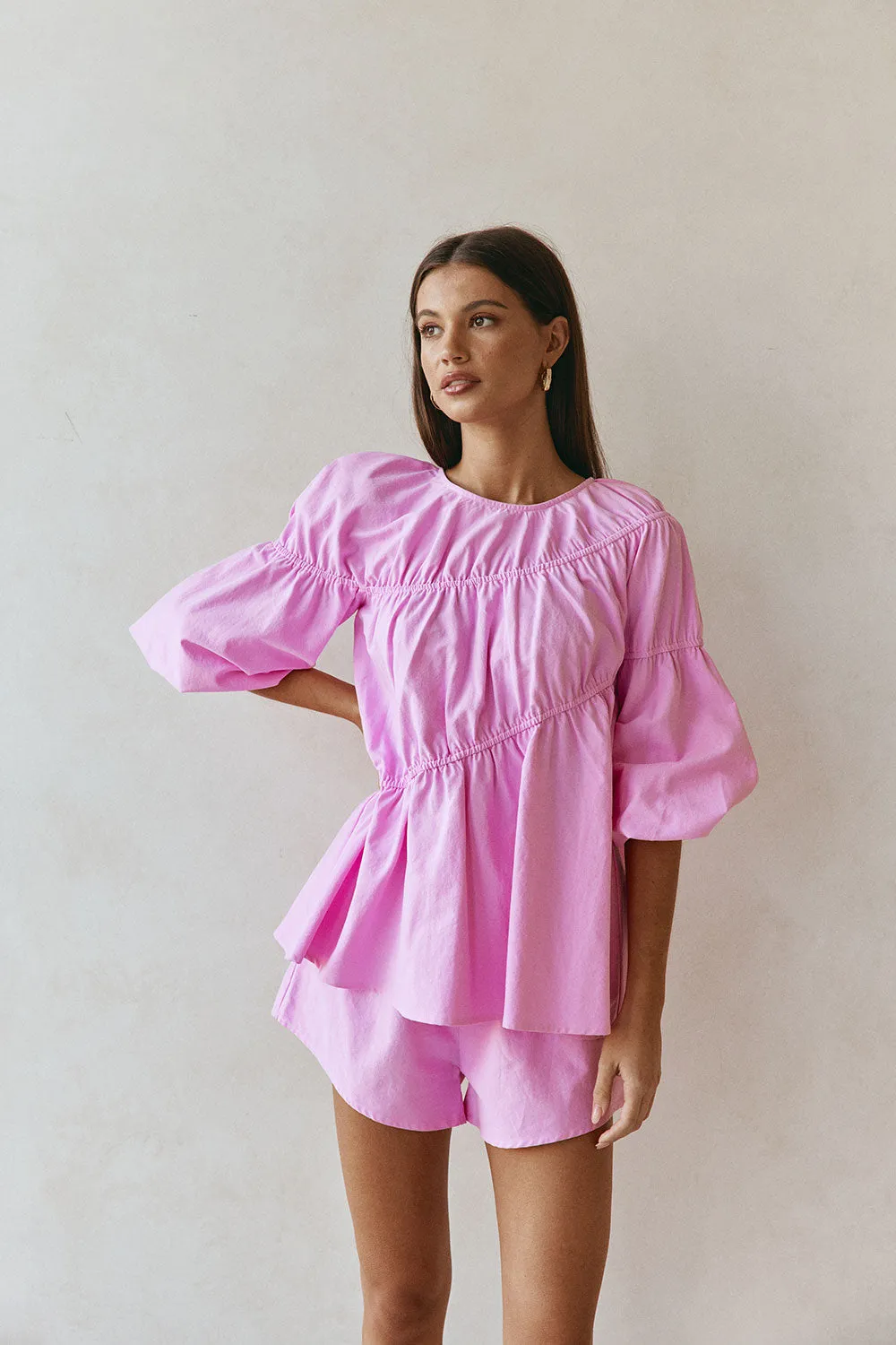 Akel Top - Pink sold by Sabo Skirt product image thumbnail 2