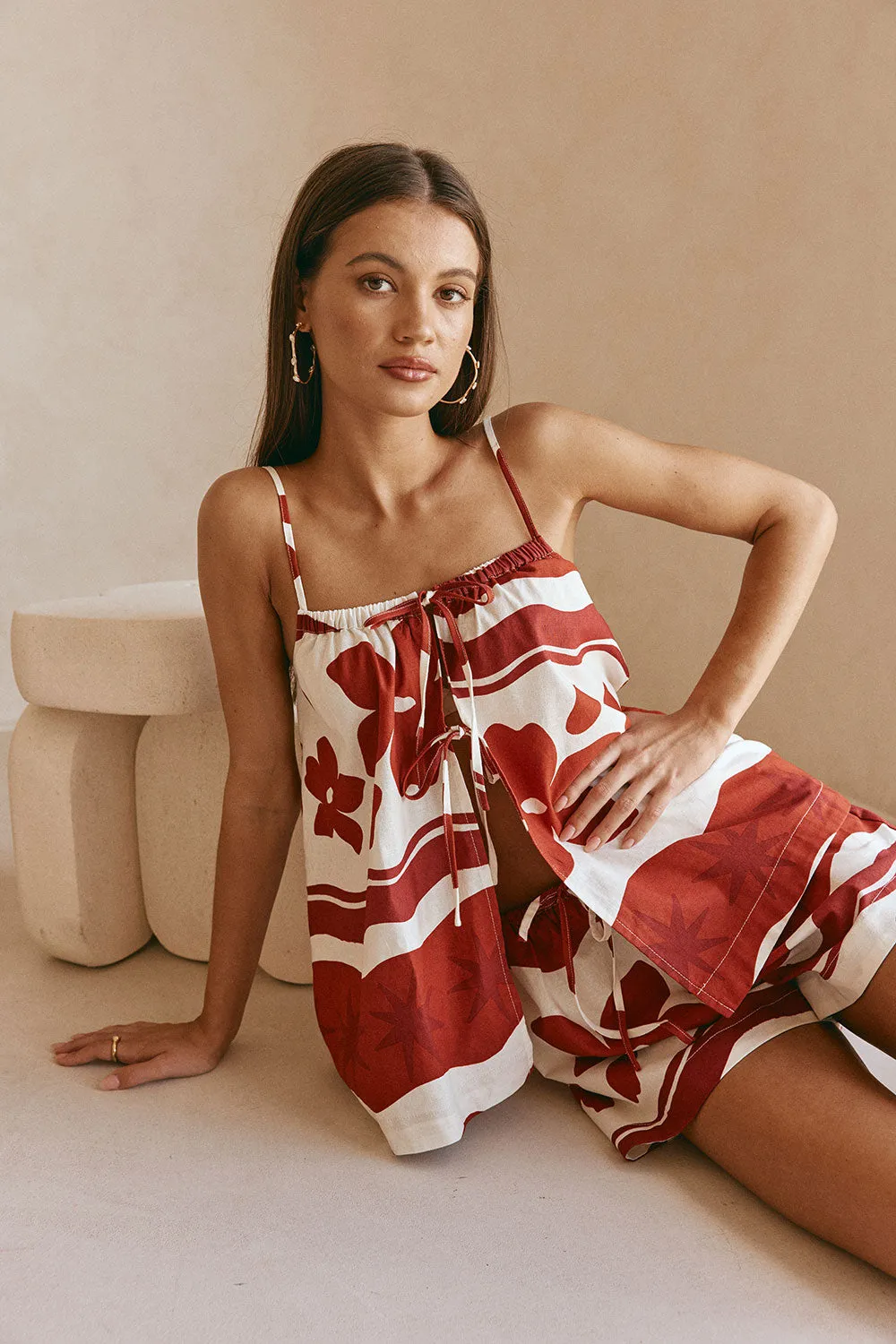 Zuma Top - Sienna Sunset sold by Sabo Skirt