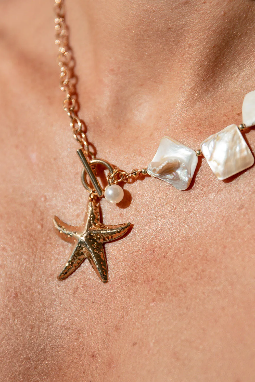 Starfish Necklace sold by Sabo Skirt product image thumbnail 3