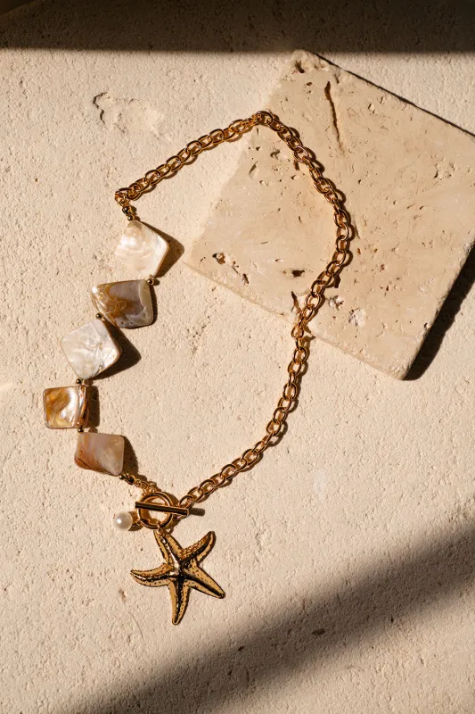 Starfish Necklace sold by Sabo Skirt