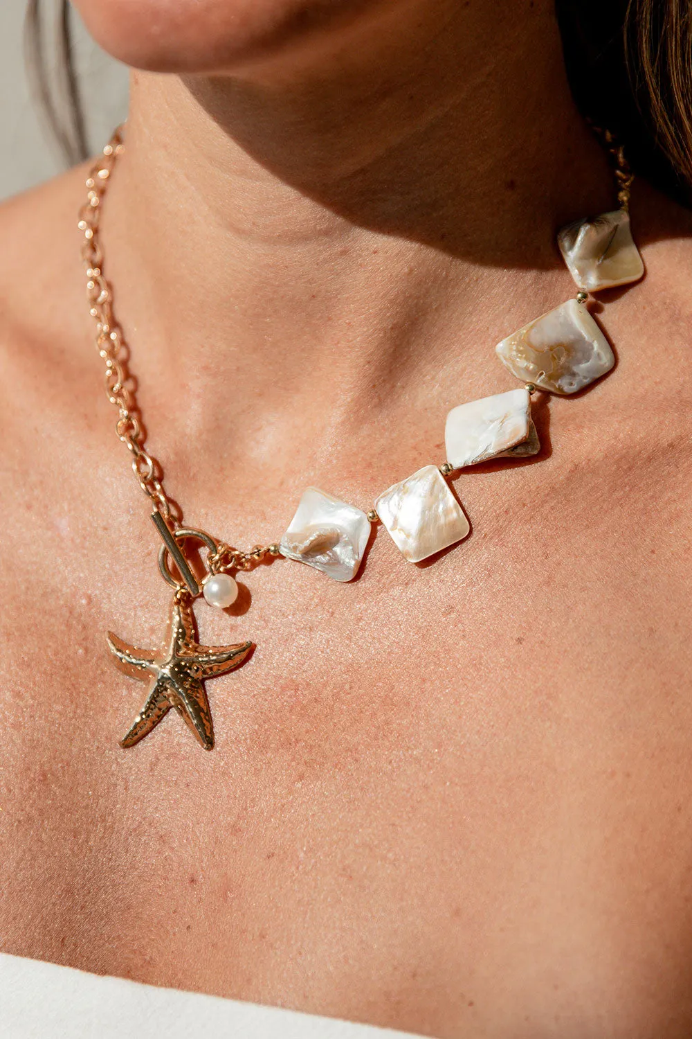 Starfish Necklace sold by Sabo Skirt product image thumbnail 2