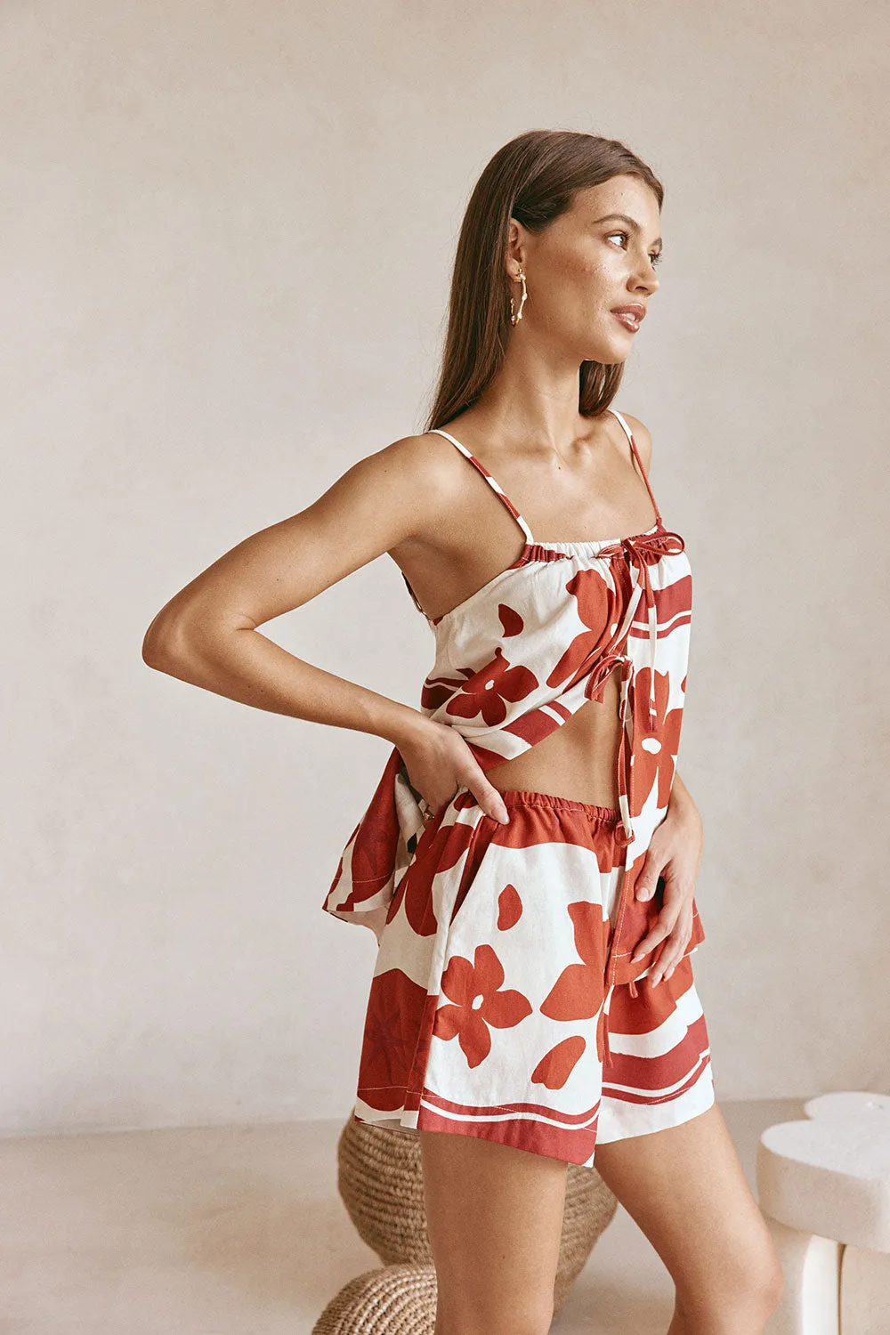 Zuma Shorts - Sienna Sunset sold by Sabo Skirt product image thumbnail 5