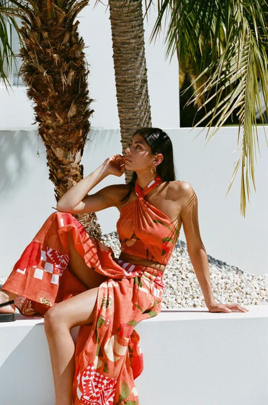 Lopez Top - Dolce Rossa made by Sabo Skirt