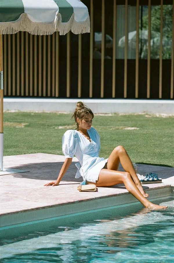 Kori Dress - Blue sold by Sabo Skirt product image thumbnail 5