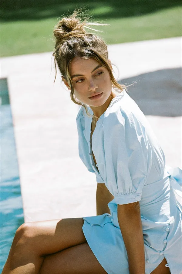 Kori Dress - Blue sold by Sabo Skirt product image thumbnail 3