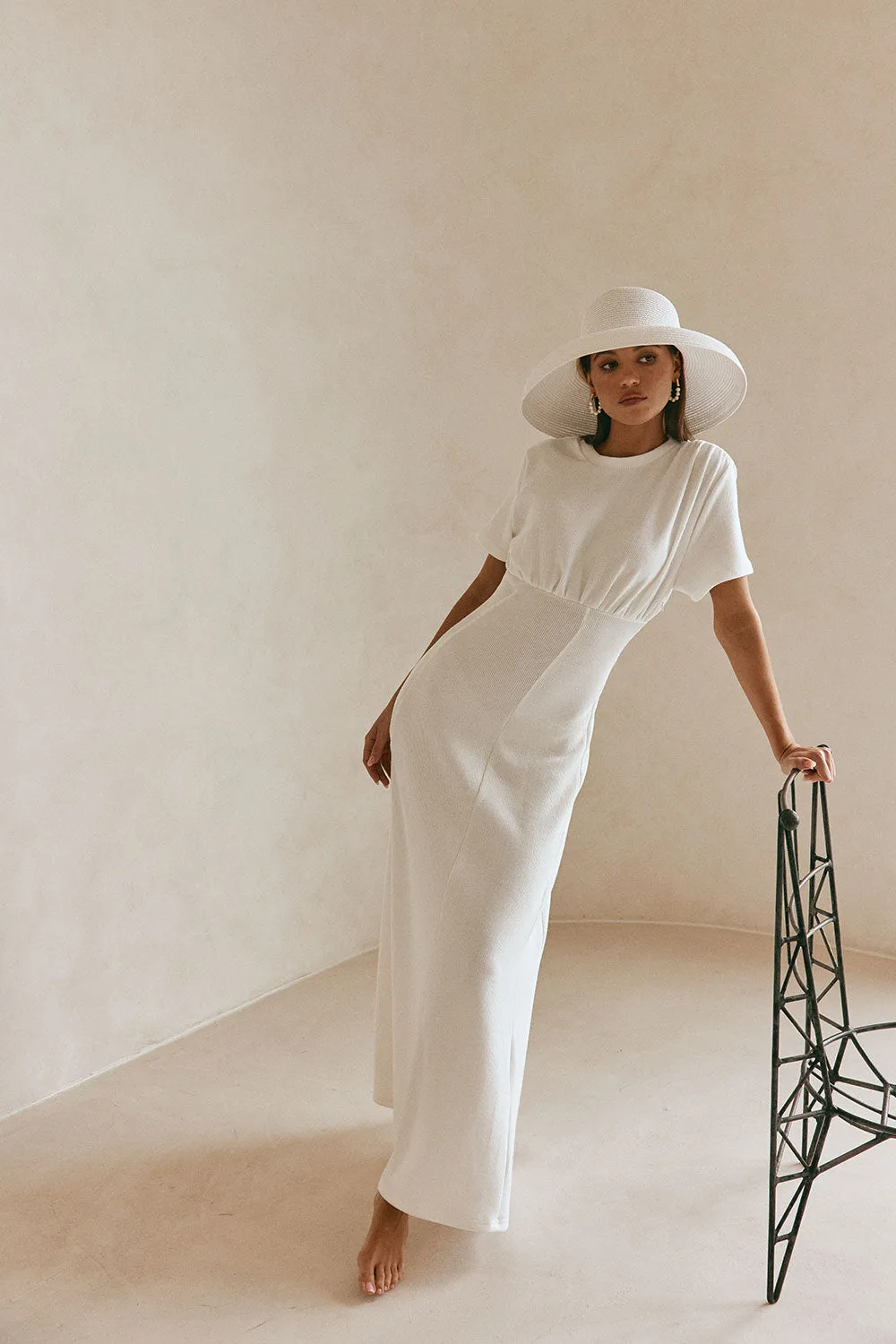 Gizelle Dress - White sold by Sabo Skirt