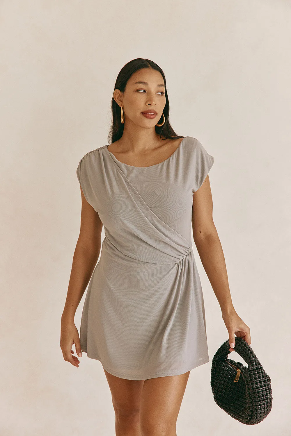 Dally Dress - Grey sold by Sabo Skirt product image thumbnail 2