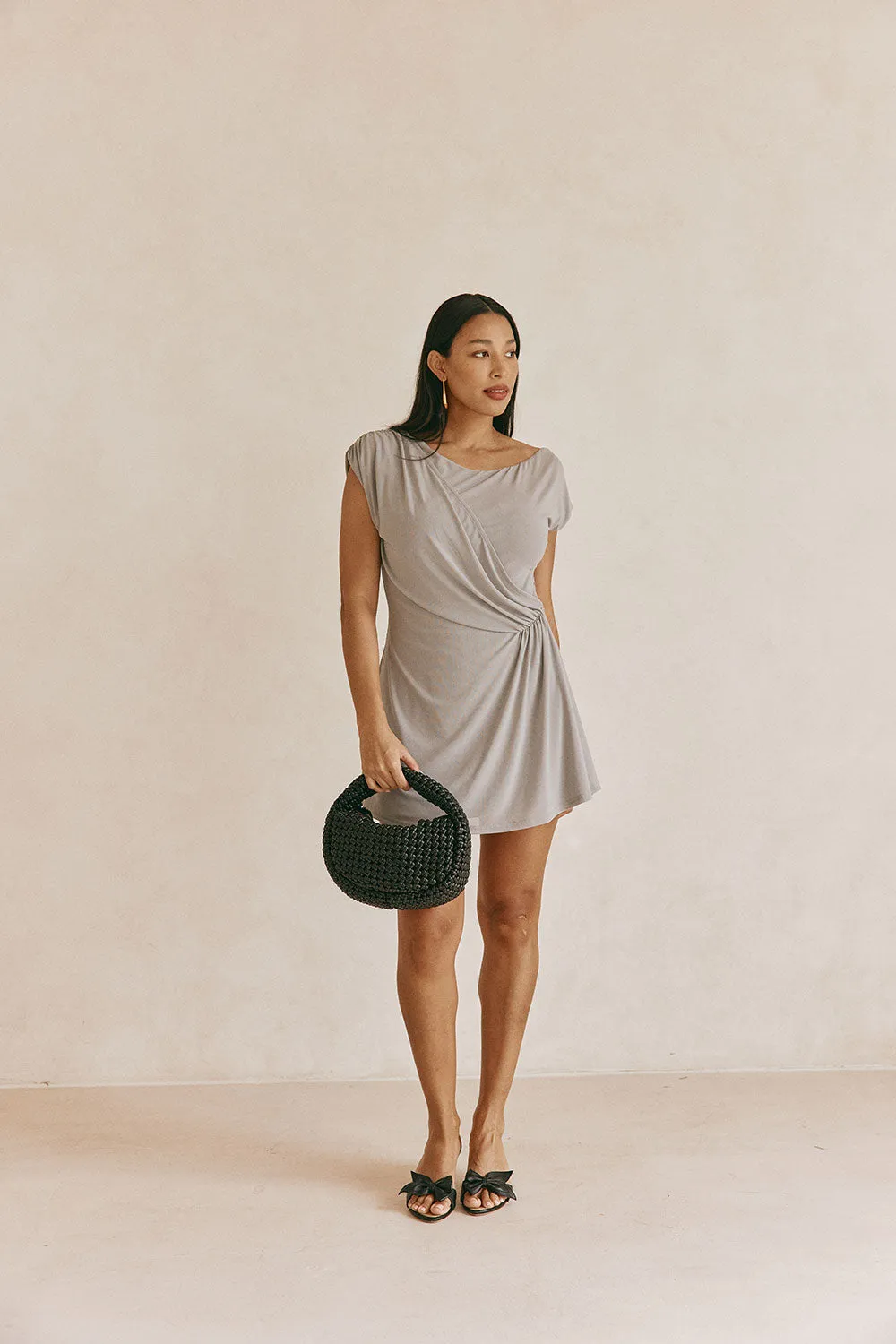 Dally Dress - Grey sold by Sabo Skirt product image thumbnail 5