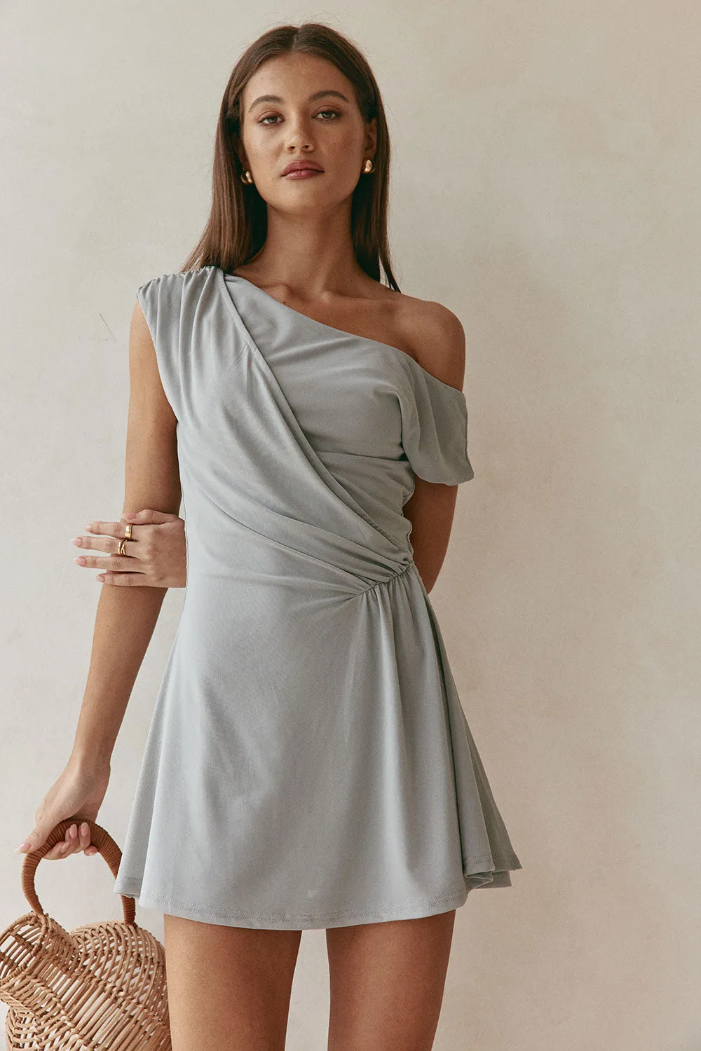 Dally Dress - Grey sold by Sabo Skirt
